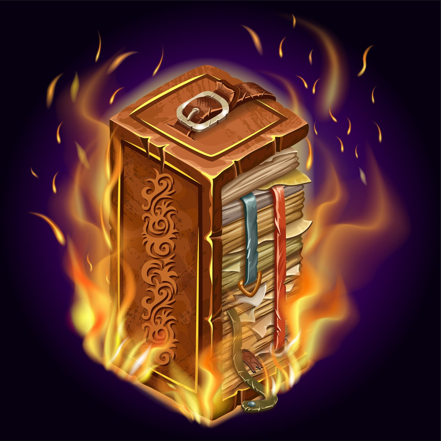 Fire Books DIY Diamond Painting Glitzersteinlimoolerei - Mehrere Motive zur Auswahl