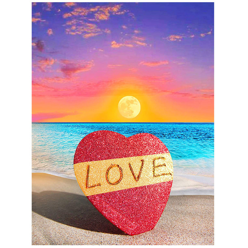 2023 Love Collection DIY Diamond Painting Glitzersteinlimoolerei - Mehrere Motive zur Auswahl