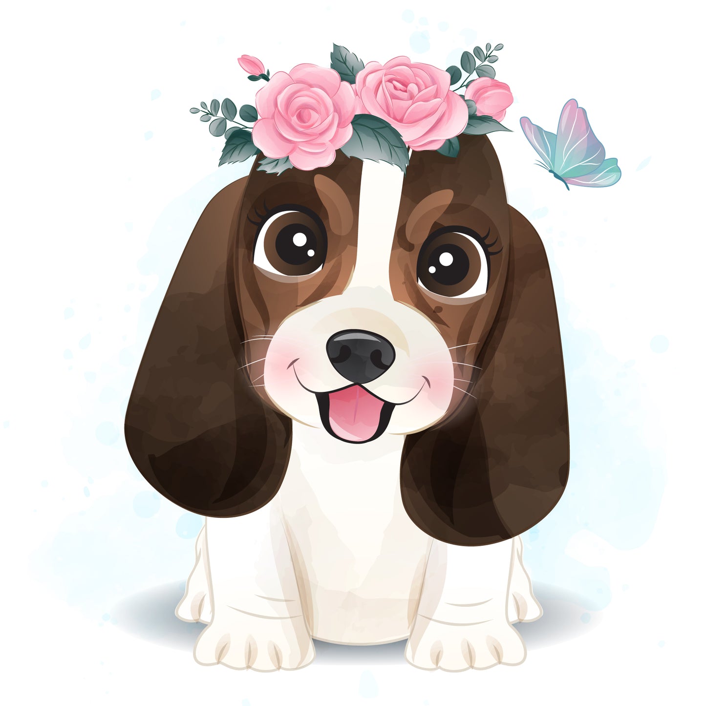 Herzige Hunde DIY Diamond Painting Glitzersteinlimoolerei - Mehrere Motive zur Auswahl