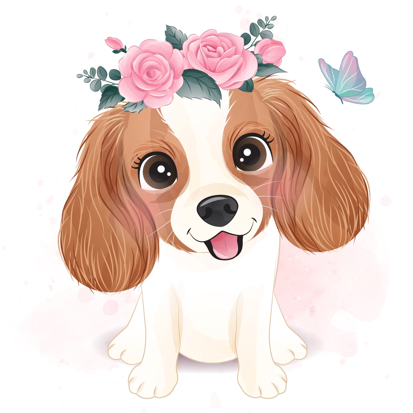 Herzige Hunde DIY Diamond Painting Glitzersteinlimoolerei - Mehrere Motive zur Auswahl