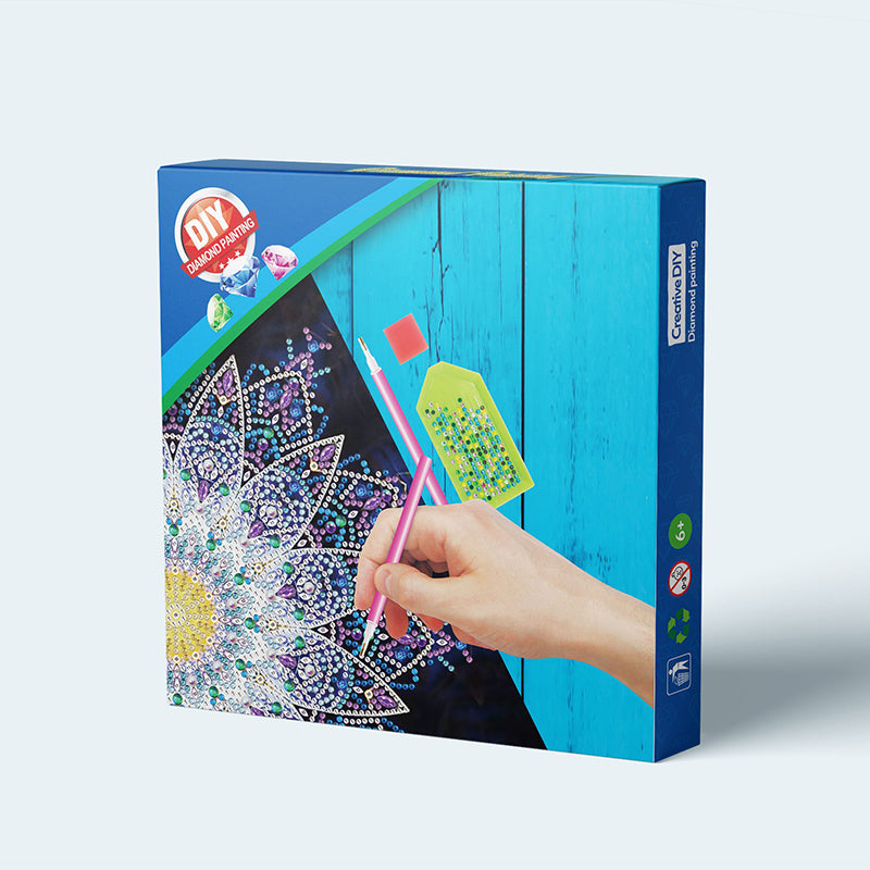 Diamond Painting Holzbox zur Aufbewahrung - Mehrere Motive zur Auswahl