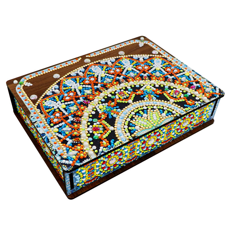 Diamond Painting Holzbox zur Aufbewahrung - Mehrere Motive zur Auswahl