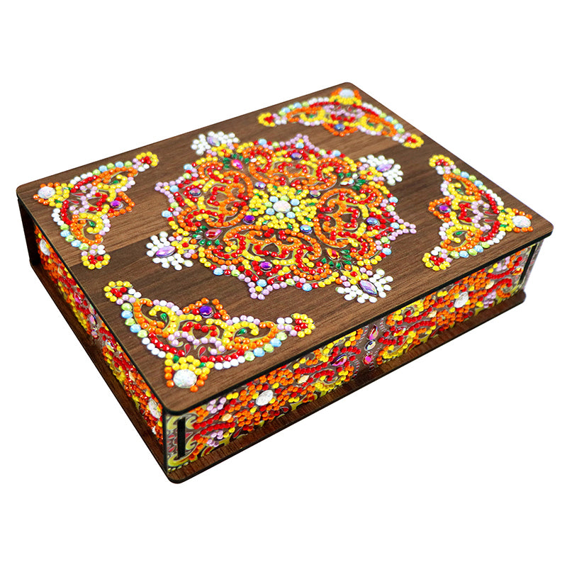 Diamond Painting Holzbox zur Aufbewahrung - Mehrere Motive zur Auswahl