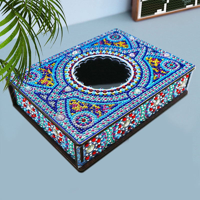 Diamond Painting Holzbox zur Aufbewahrung - Mehrere Motive zur Auswahl