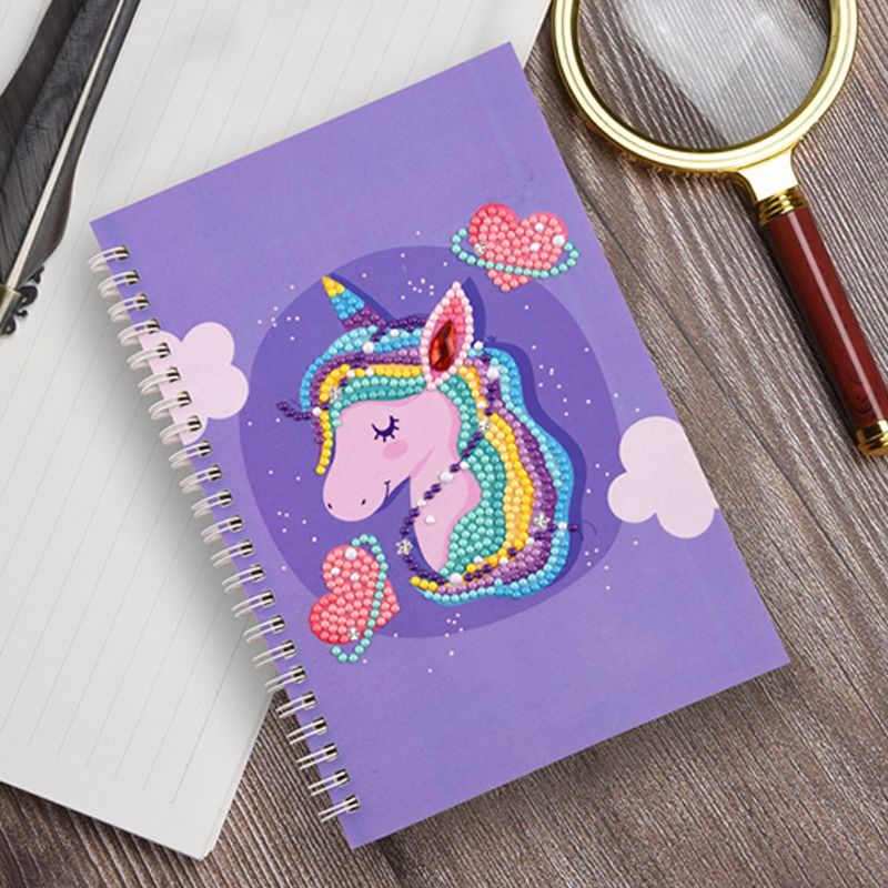 DIY Diamond Painting Notizbuch - Mehrere Motive zur Auswahl