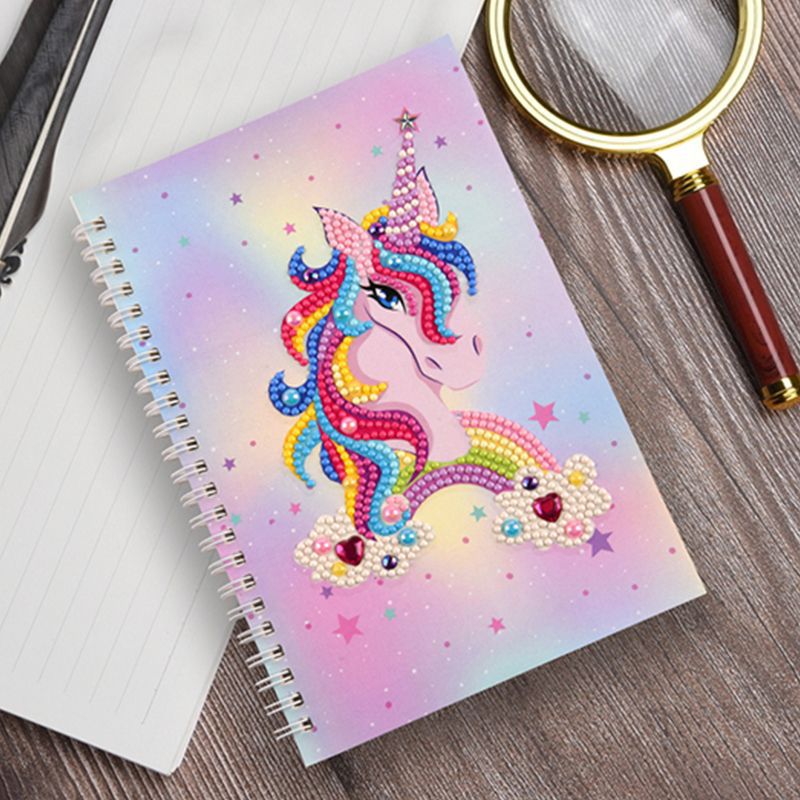DIY Diamond Painting Notizbuch - Mehrere Motive zur Auswahl