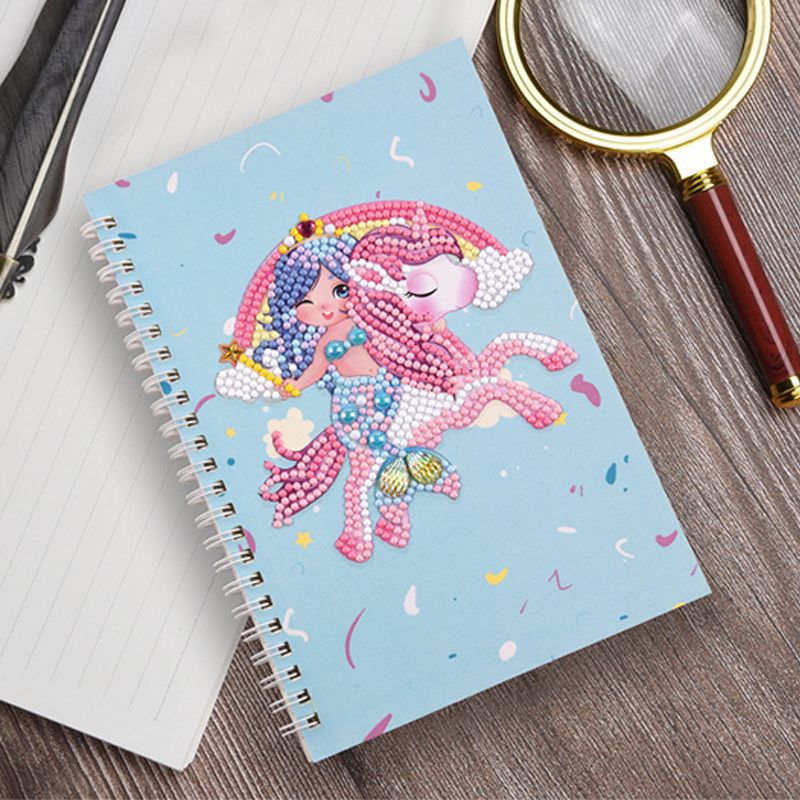 DIY Diamond Painting Notizbuch - Mehrere Motive zur Auswahl