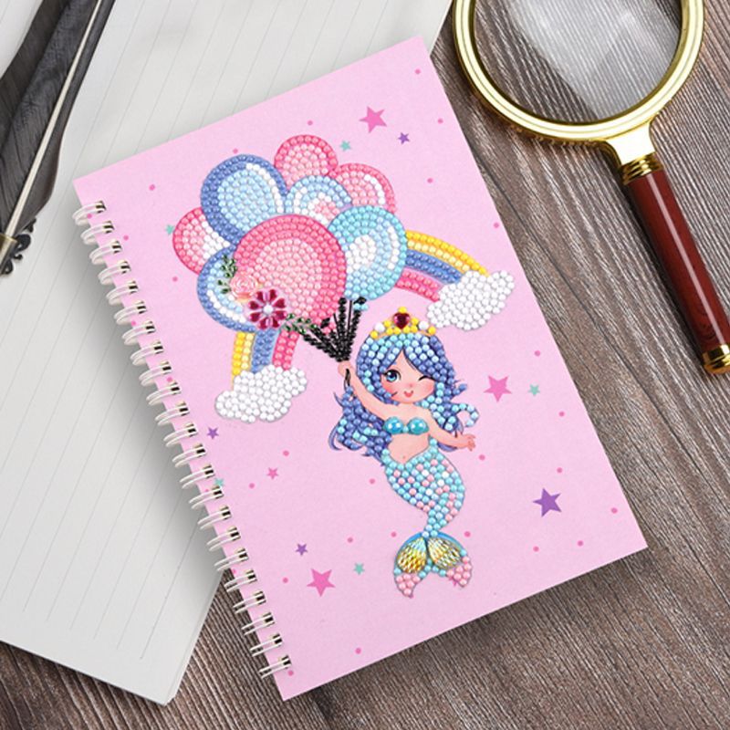 DIY Diamond Painting Notizbuch - Mehrere Motive zur Auswahl