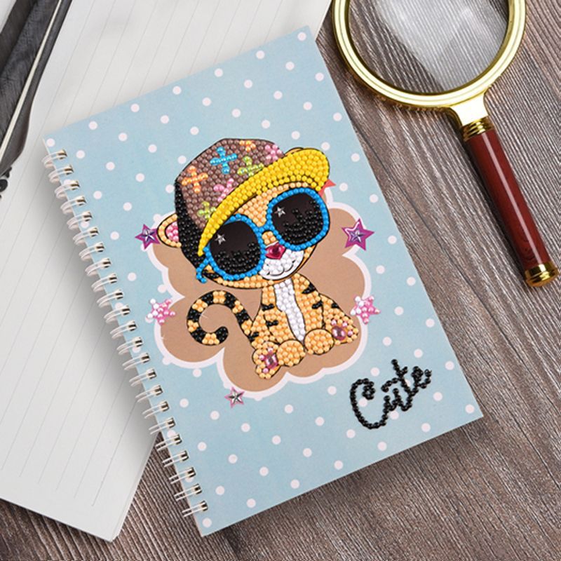 DIY Diamond Painting Notizbuch - Mehrere Motive zur Auswahl