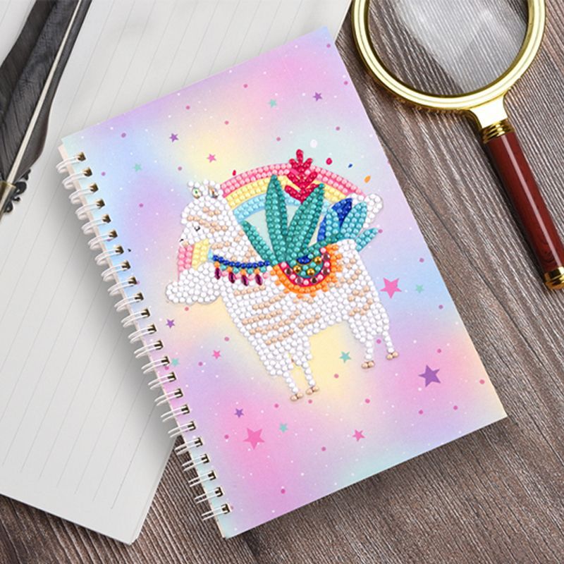 DIY Diamond Painting Notizbuch - Mehrere Motive zur Auswahl