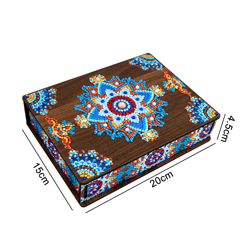Diamond Painting Holzbox zur Aufbewahrung - Mehrere Motive zur Auswahl