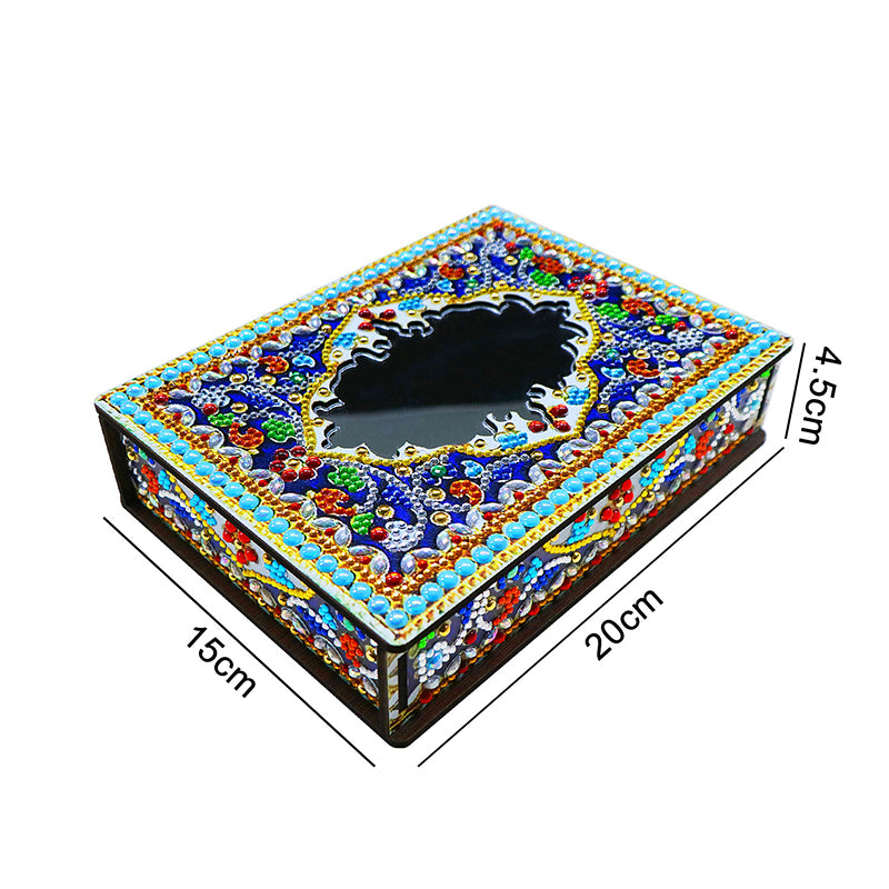 Diamond Painting Holzbox zur Aufbewahrung - Mehrere Motive zur Auswahl