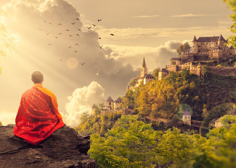 Buddhistischer Mönch