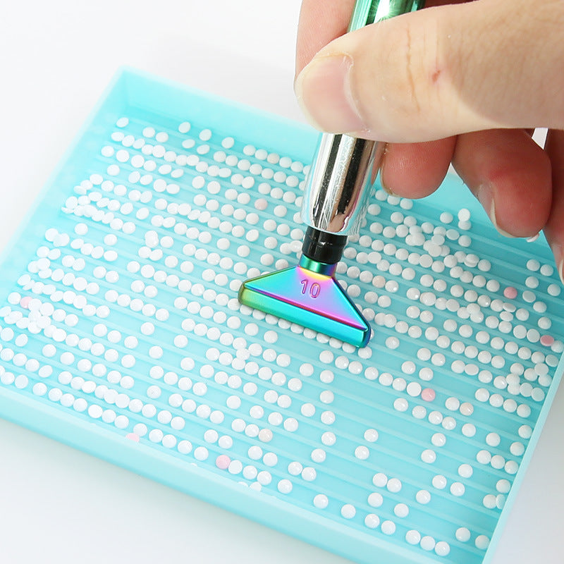 Diamond Painting Stift mit Hirschkopf und diversem Zubehör Sets