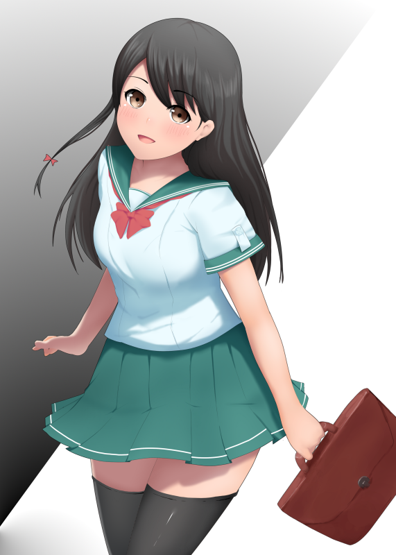 Anime Schulmädchen