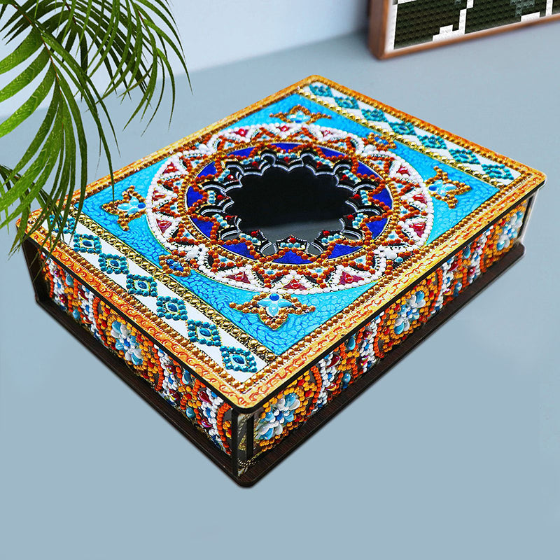 Diamond Painting Holzbox zur Aufbewahrung - Mehrere Motive zur Auswahl