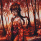 Anime Mädchen im Herbst DIY Diamond Painting