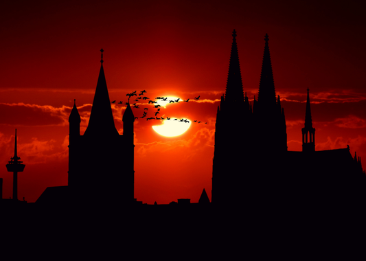 Köllner Dom bei Nacht