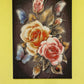 Fertiges Diamond Painting Bild auf Keilrahmen - Blumen und Schmetterlinge