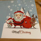 Diamond Painting Weihnachtskarten 13x18cm | 8er Set inkl. Umschläge